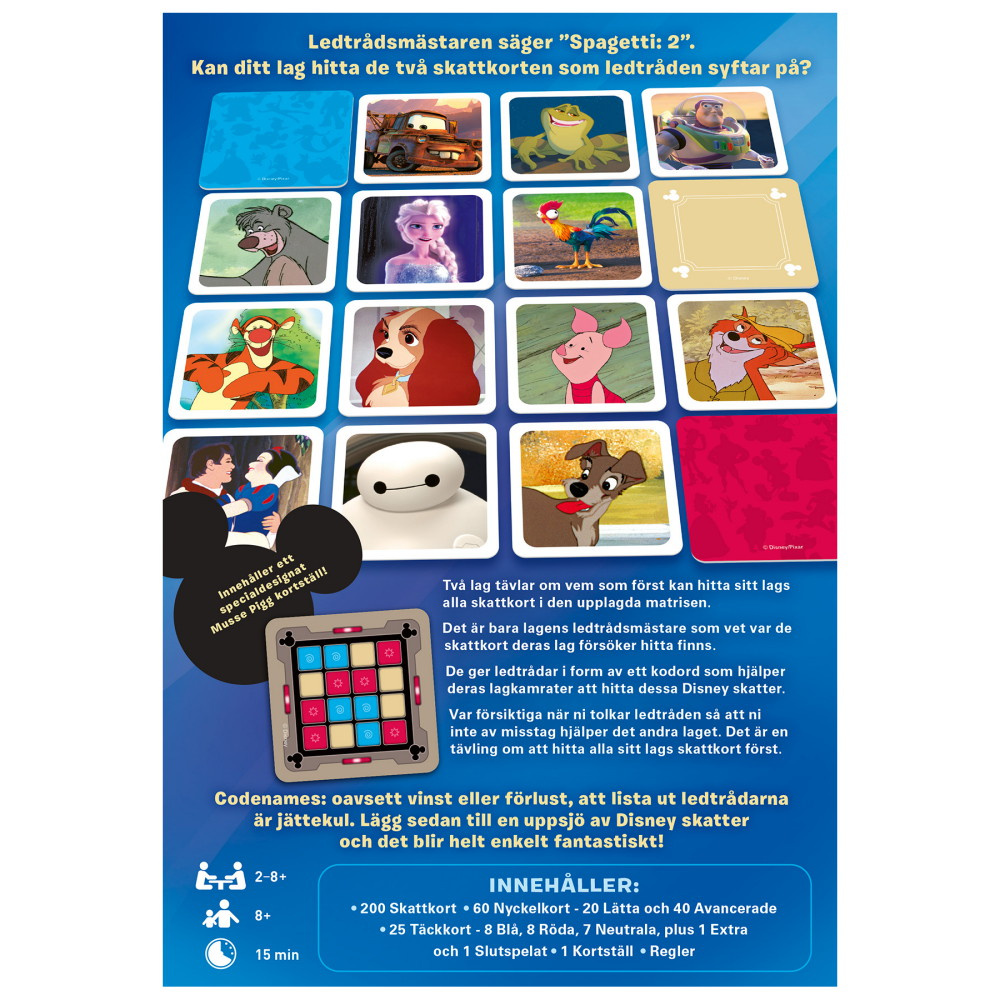 Codenames: Disney Familjeutgåvan (Swe)