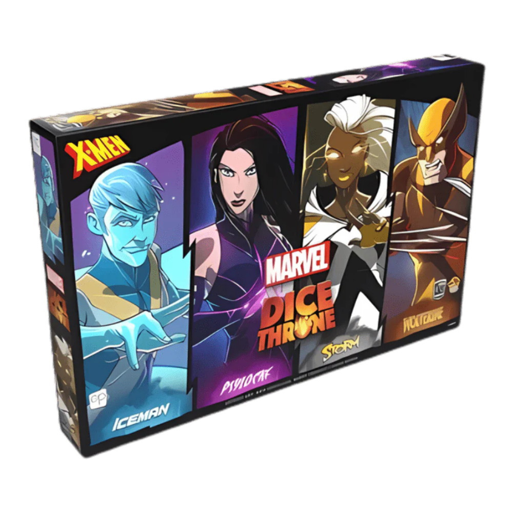 Marvel Dice Throne: X-Men - Iceman - Psylocke - Storm - Wolverine