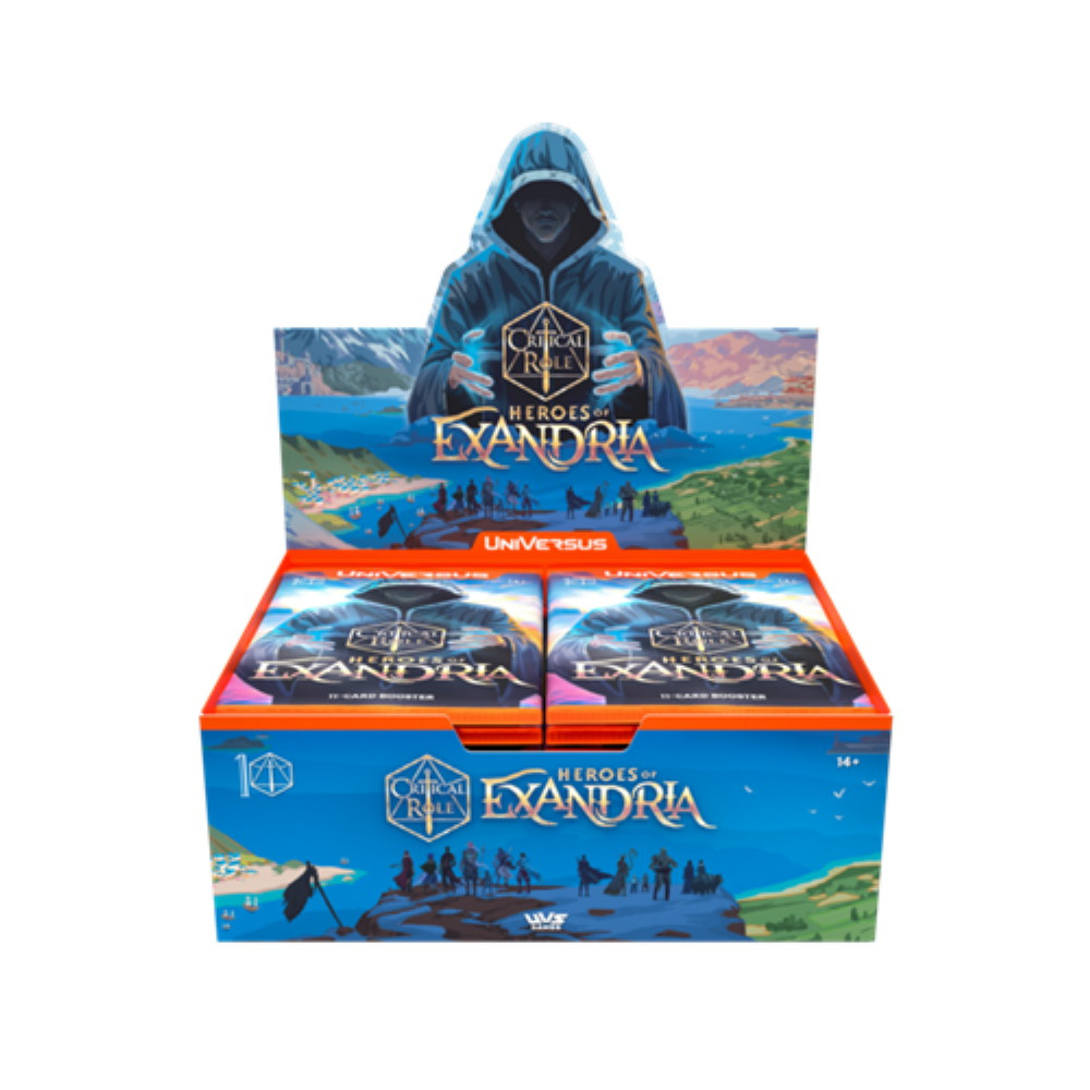 UniVersus CCG: Critical Role - Heroes Of Exandria - Booster Display