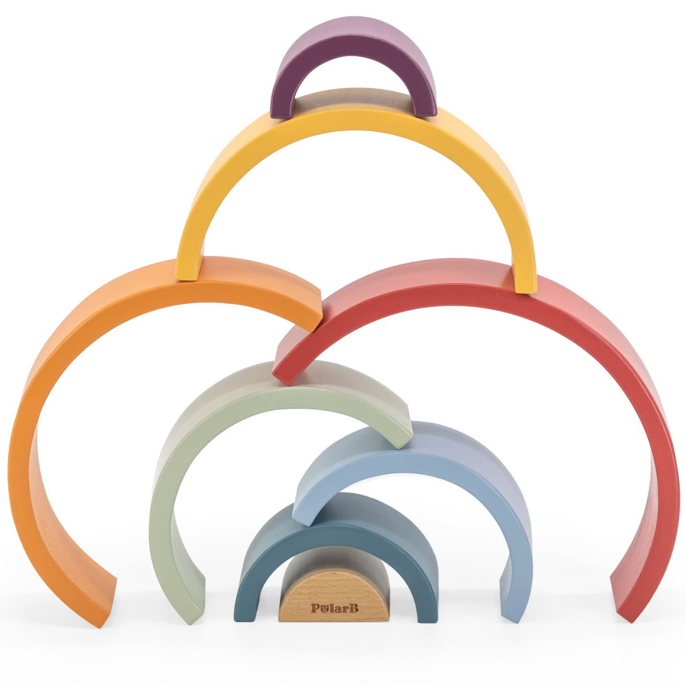 Regnbåge Att Stapla