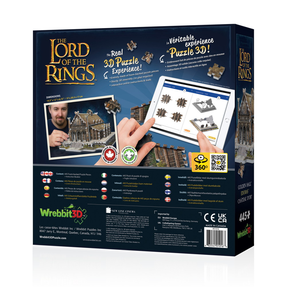 Wrebbit 3D - Golden Hall 445 Bitar