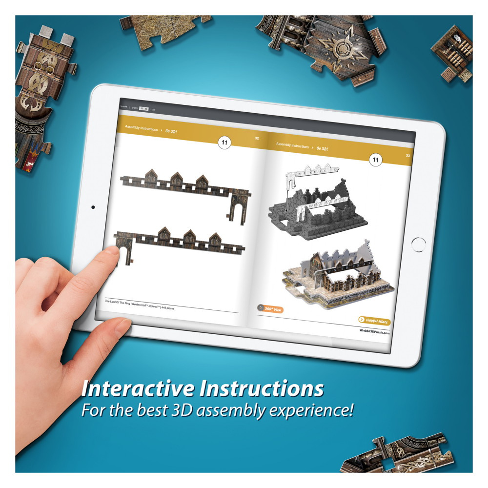 Wrebbit 3D - Golden Hall 445 Bitar