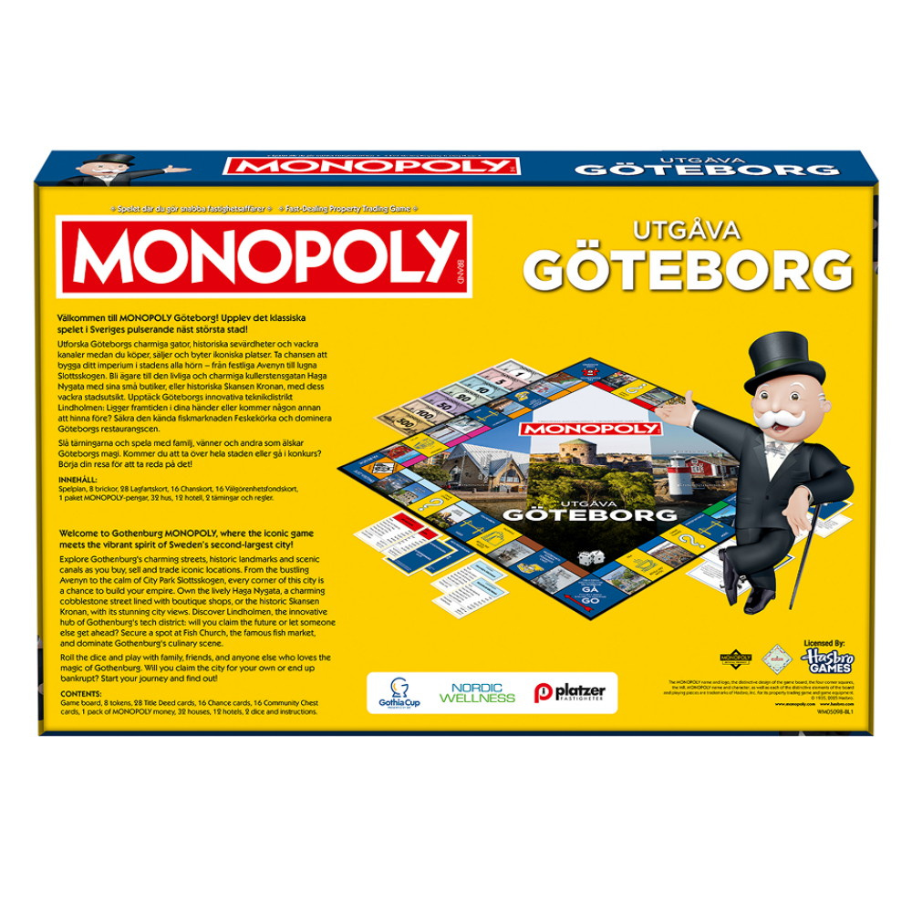 Monopoly - Utgåva Göteborg