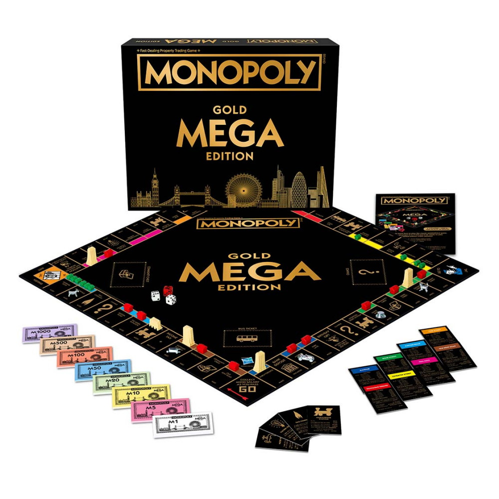 Monopoly Mega Gold Edition (Eng)