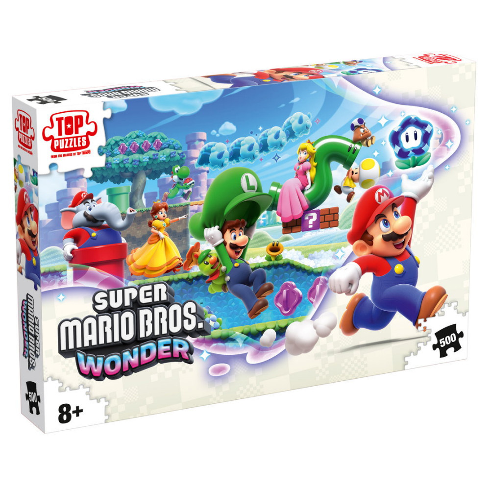 Pussel Super Mario Bros. Wonder 500 Bitar