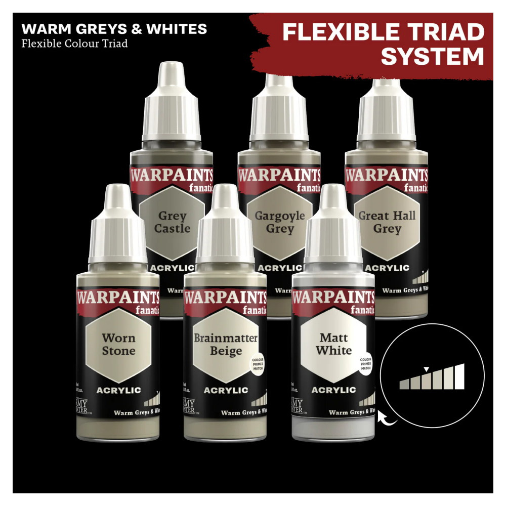 Army Painter: Warpaints Fanatic - Great Hall Grey