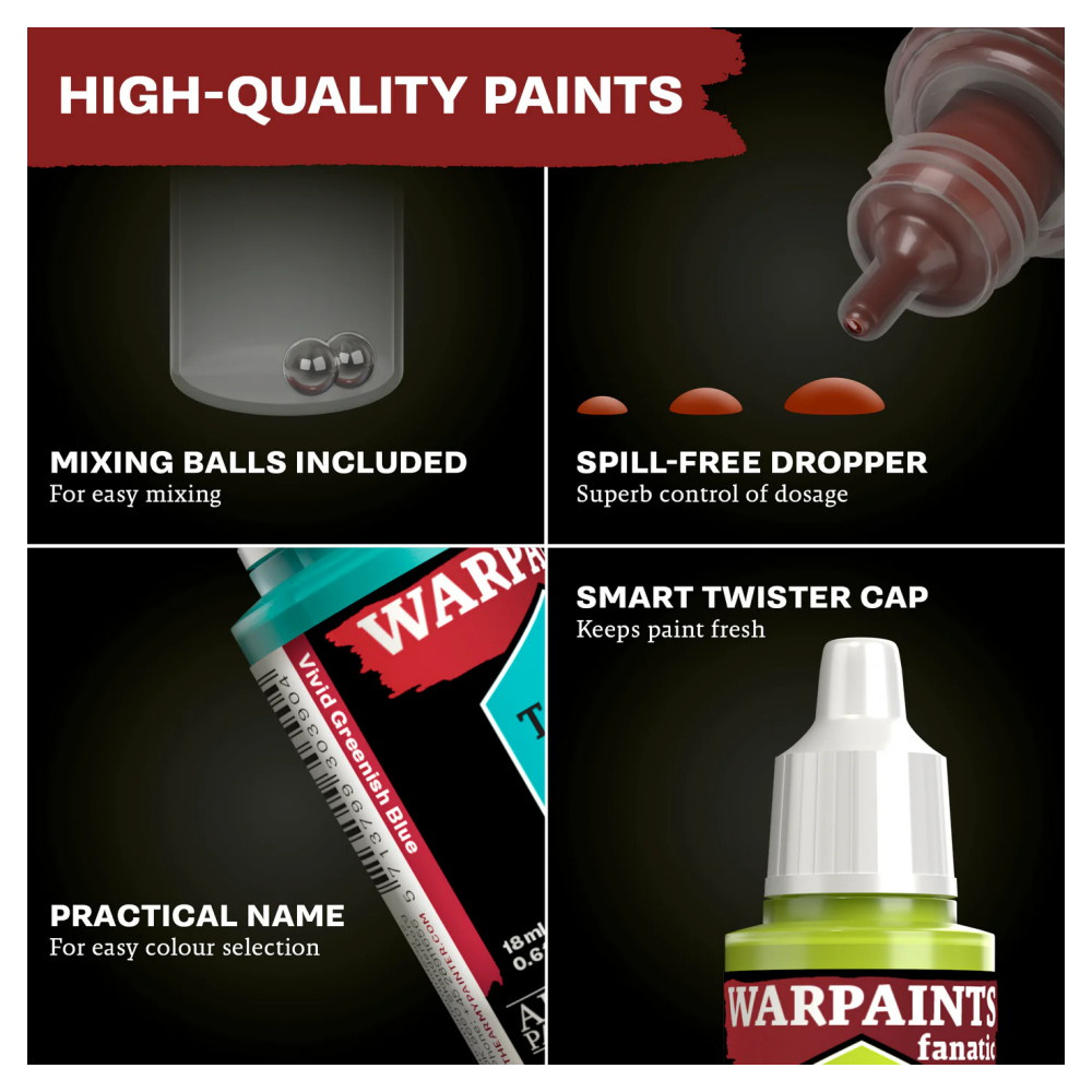 Army Painter: Warpaints Fanatic - Baron Blue