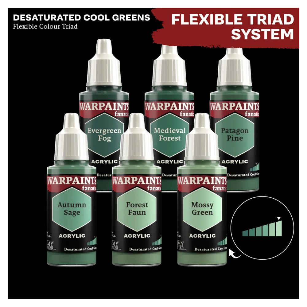 Army Painter: Warpaints Fanatic - Mossy Green