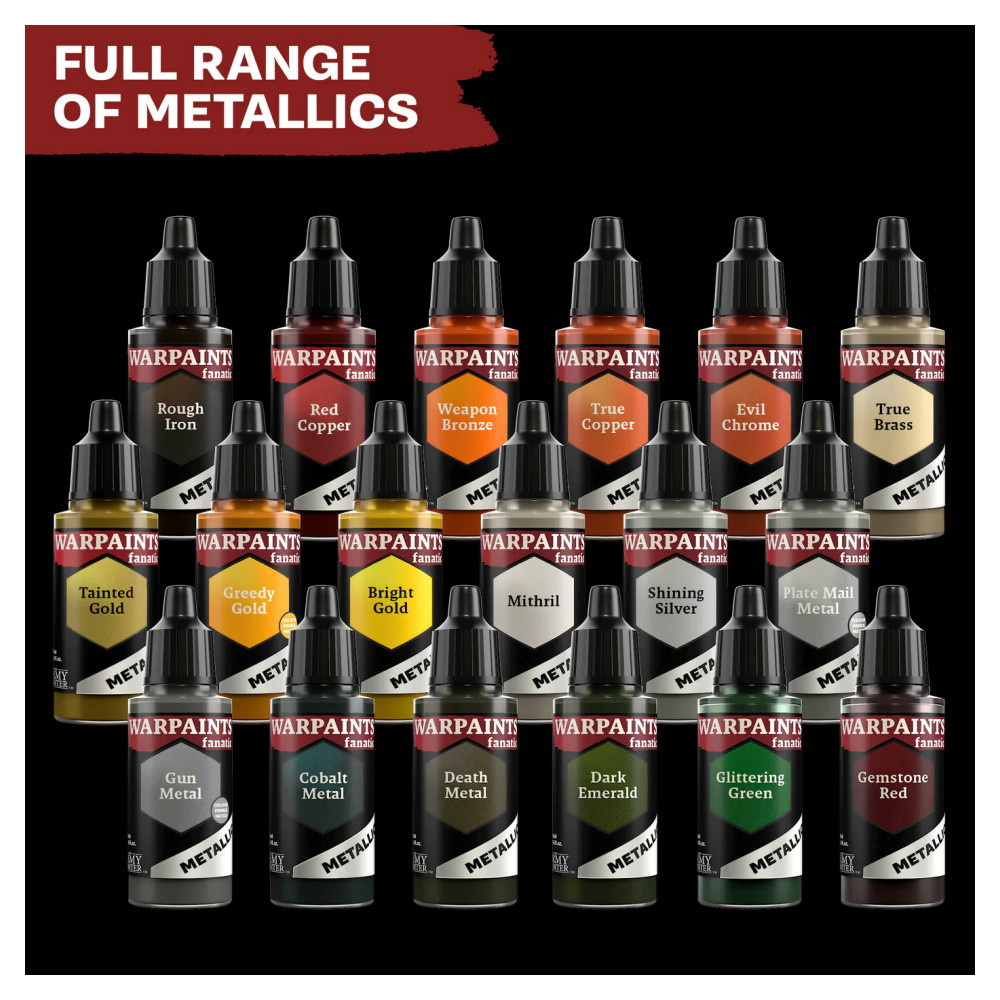 Army Painter: Warpaints Fanatic Metallic - Gemstone Red