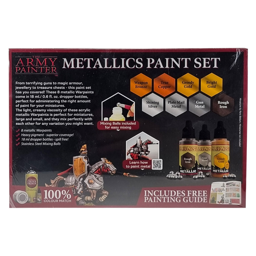 Army Painter: Metallics Paint Set