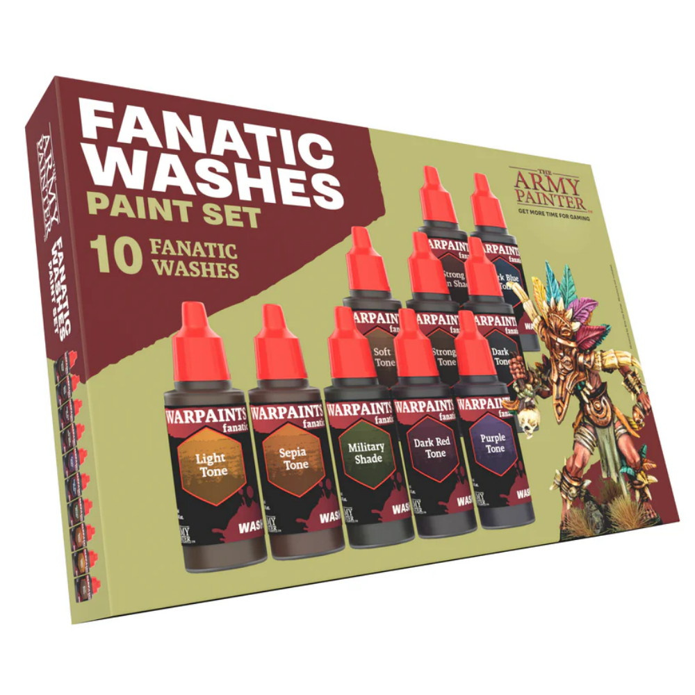 Army Painter: Fanatic Washes Paint Set