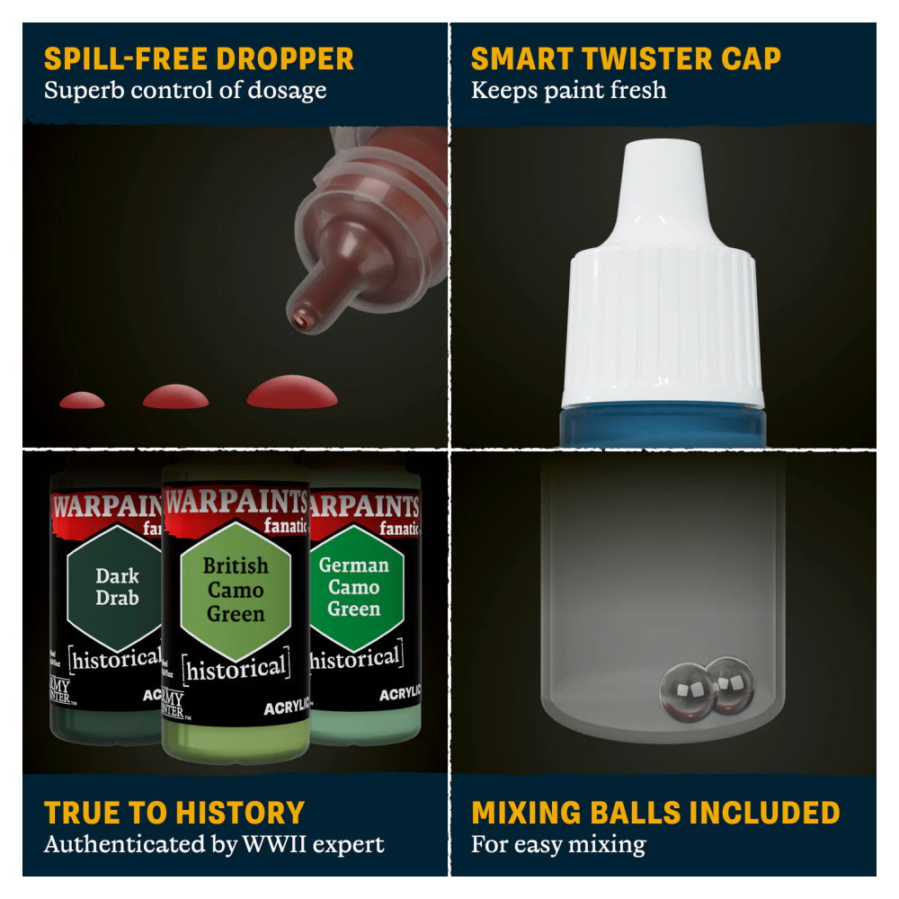 Army Painter: Historical - World War II American Paint Set