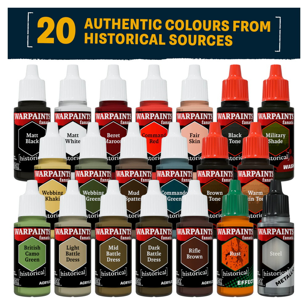 Army Painter: Historical - World War II British Paint Set