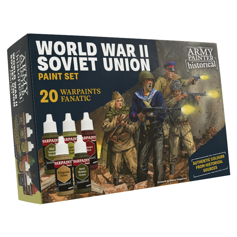 Army Painter: Historical - World War II Soviet Union Paint Set
