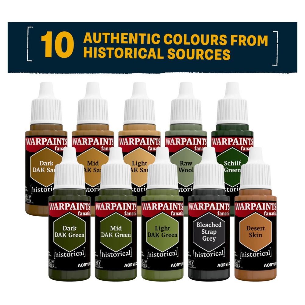 Army Painter: Historical - World War II German Afrika Korps Paint Set