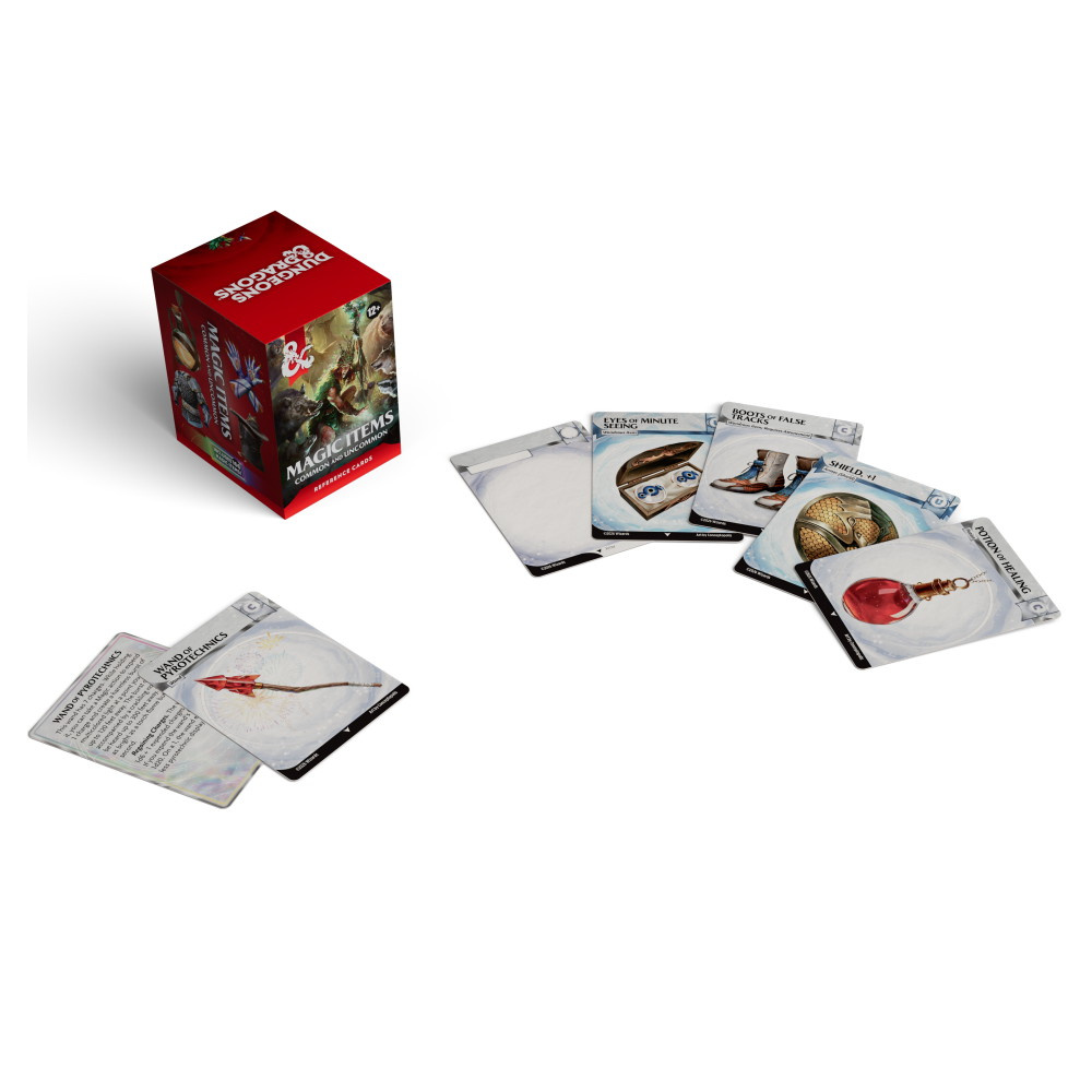 Dungeons & Dragons: Magic Items - Common and Uncommon - Reference Cards