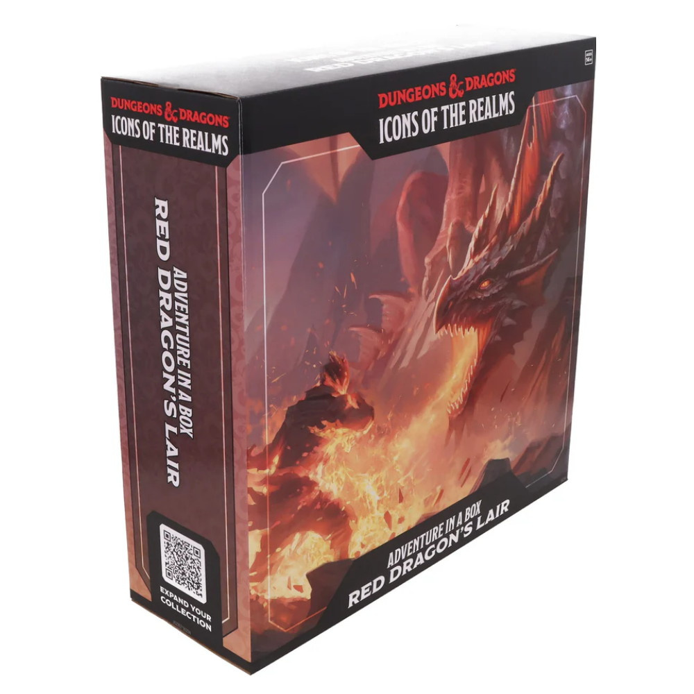 D&D Icons of the Realms: Adventure in a Box - Red Dragon's Lair