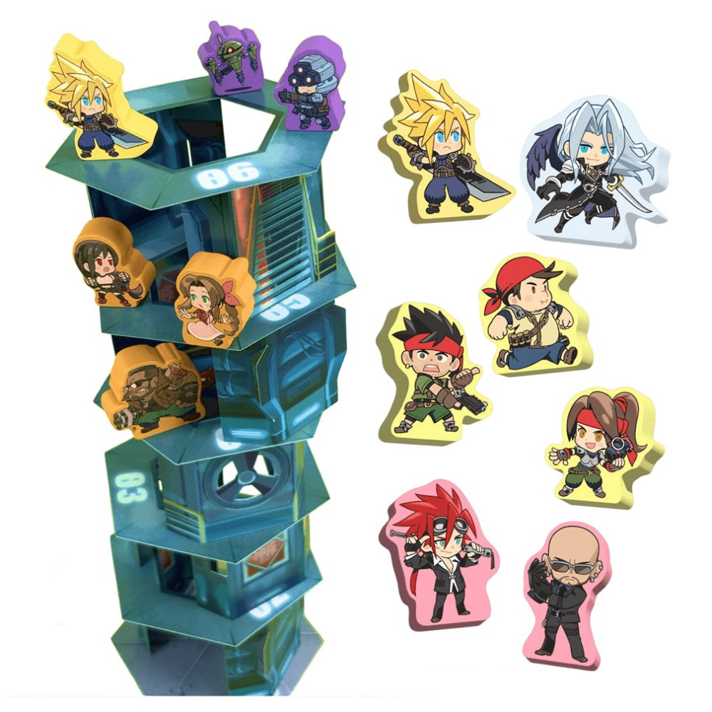 Ascend the Shinra Tower: Final Fantasy VII Board Game