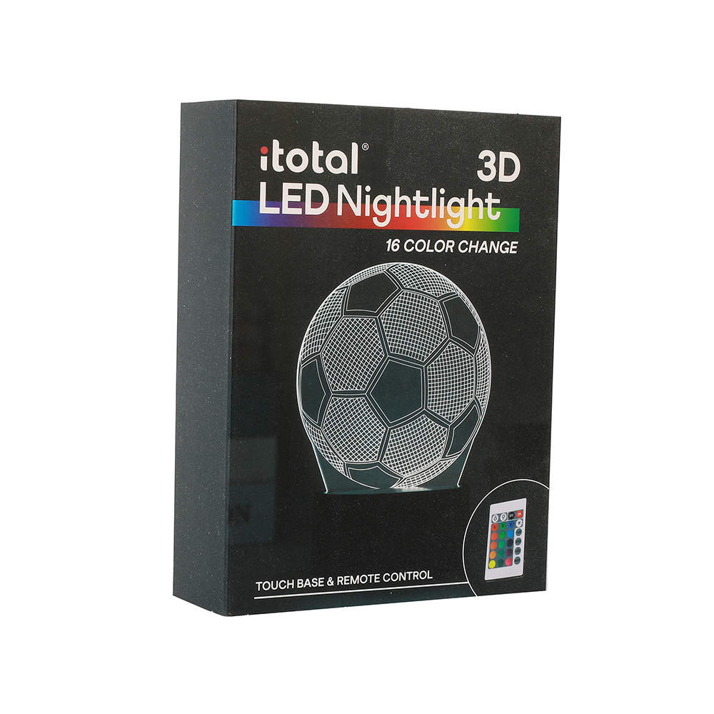 iTotal 3D LED Color Change - Fotboll