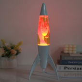 iTotal Lava Lamp - Rocket White/Yellow/Red iTotal Lava Lamp - Rocket White/Yellow/Red