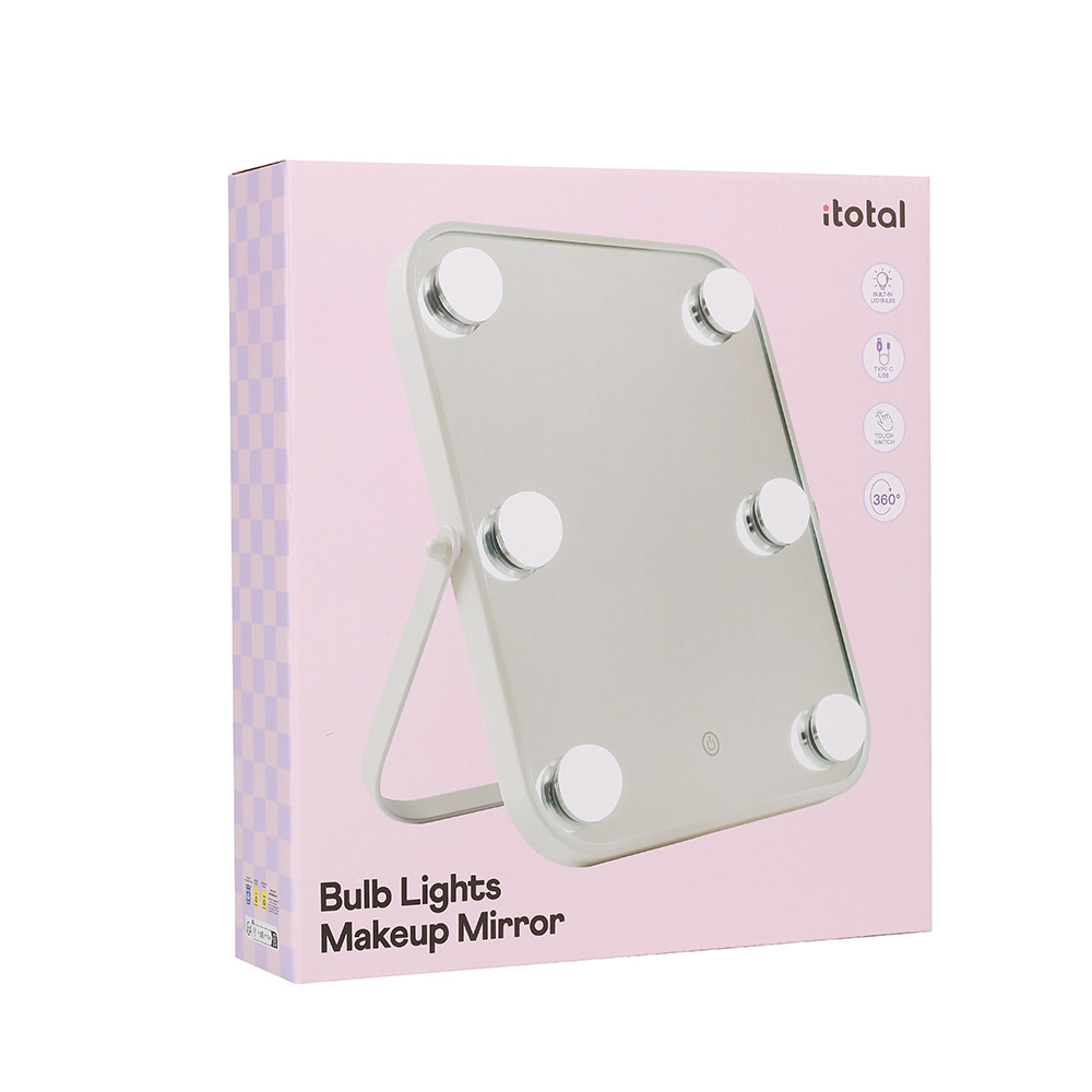 iTotal Makeup Spegel med Lampor