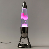 iTotal LED Lava Lamp - Rocket Silver Color Change iTotal LED Lava Lamp - Rocket Silver Color Change
