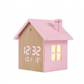 iTotal House Alarm Clock - Pastel Pink iTotal House Alarm Clock - Pastel Pink
