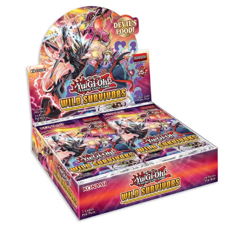 Yu-Gi-Oh! TCG: Wild Survivors Booster Display