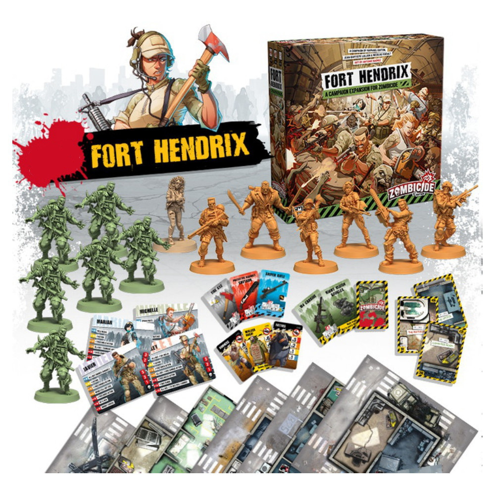 Zombicide 2nd Ed: Fort Hendrix (Exp.)