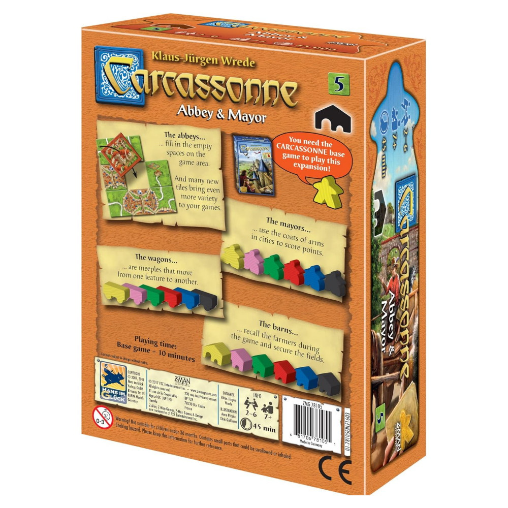 Carcassonne: Abbey & Mayor (Eng.) (Exp.)