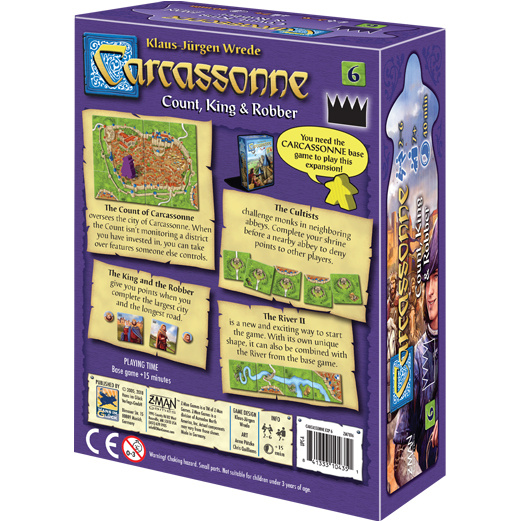 Carcassonne: Count, King & Robber (Exp) (Eng)