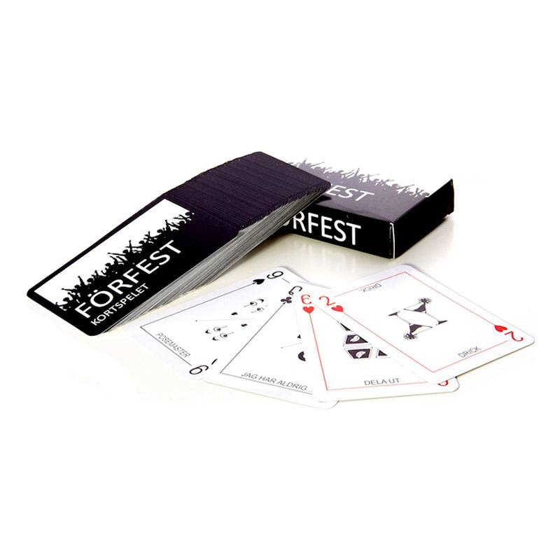 Förfest kortspelet