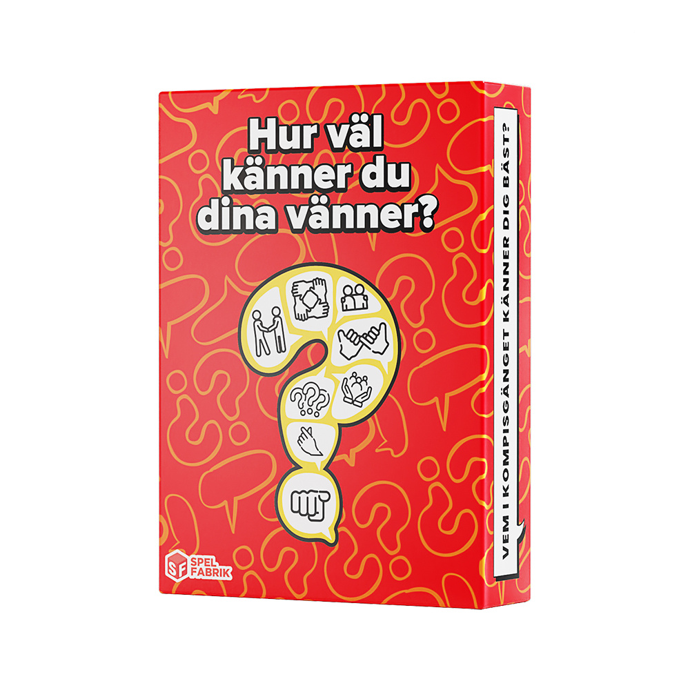 Hur väl känner du dina vänner?